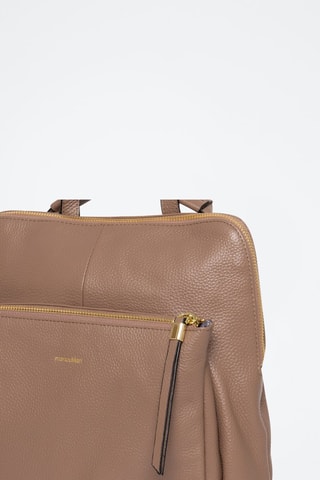 Zaino in pelle Lilymac - Taupe