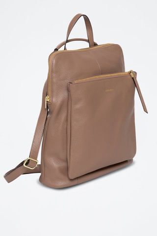 Zaino in pelle Lilymac - Taupe