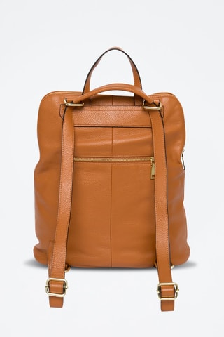 Zaino in pelle Lilymac - Marrone