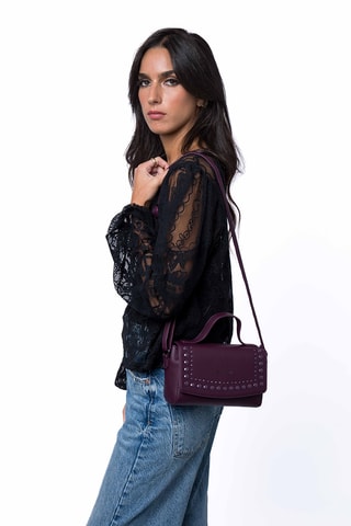 Borsa a spalla Tifany - Viola