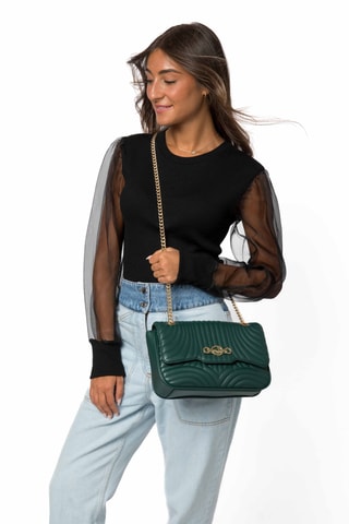 Borsa a spalla Gloria - Verde