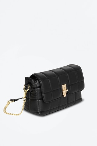 Borsa a tracolla in pelle Fleurus - Nero