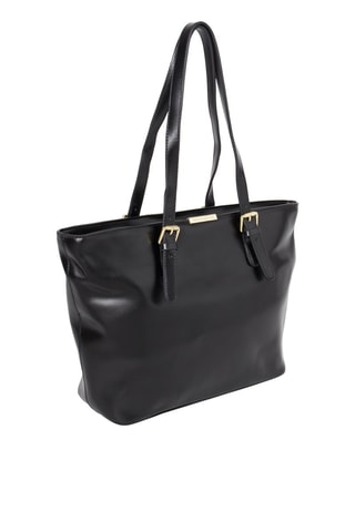 Shopping bag in pelle Auteuil - Nero