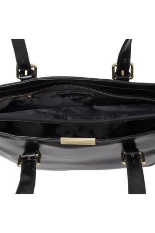 Shopping bag in pelle Auteuil - Nero