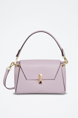 Borsa a mano in pelle Kacy - Viola