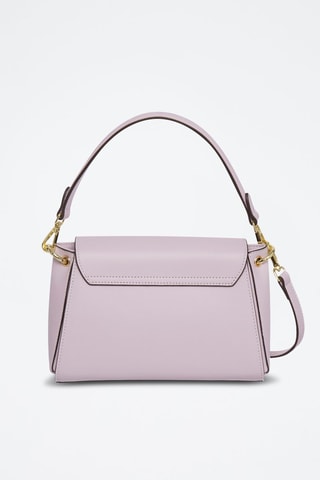 Borsa a mano in pelle Kacy - Viola