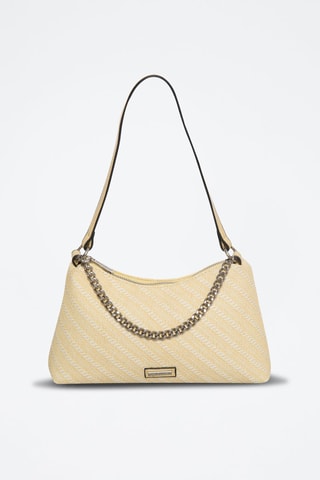 Borsa a spalla Zelie - Giallo e argentato