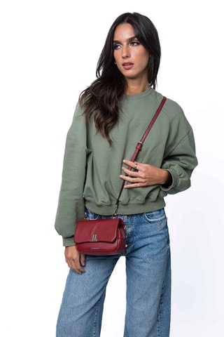 Borsa a tracolla Pakita - Bordeaux