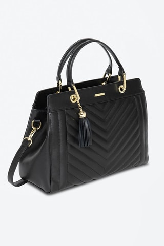 Borsa a mano in pelle Beaumont - Nero