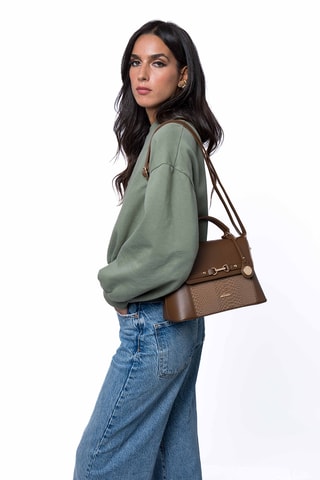 Sac à main Ange - Marron