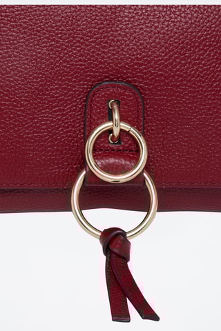 Borsa a tracolla in pelle Sophia - Bordeaux