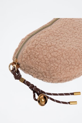 Borsa a tracolla Amiel - Beige e marrone