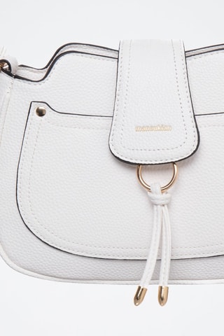 Borsa a tracolla Tricia - Bianco e dorato