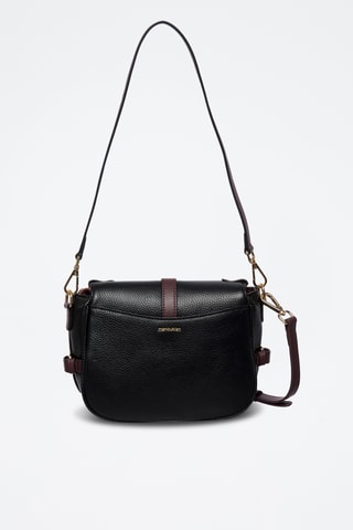 Borsa a spalla in pelle Alize - Nero