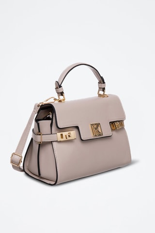 Borsa a tracolla Lily - Beige e dorato