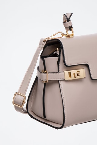 Borsa a tracolla Lily - Beige e dorato