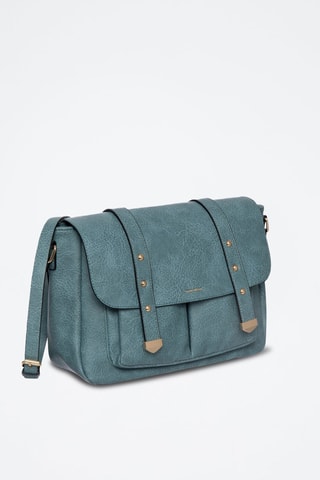 Borsa a tracolla Jude - Blu e dorato