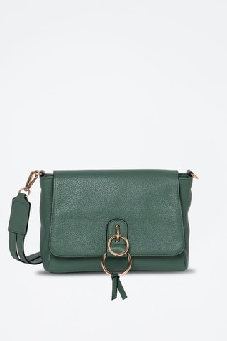 Borsa a tracolla in pelle Sophia - Verde