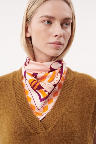 Foulard Oceana - Bianco