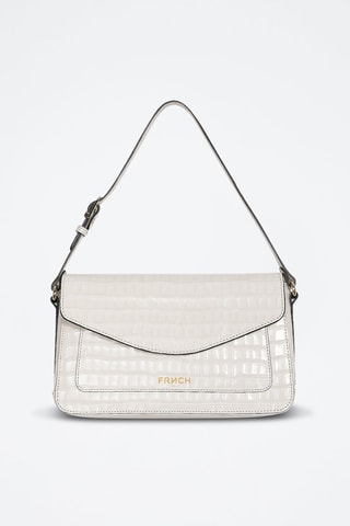 Borsa a spalla in pelle Fenely - Bianco