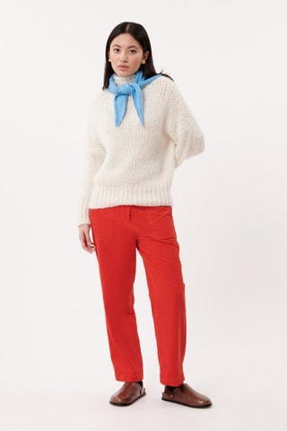 Maglia in mohair e lana Noah - Bianco