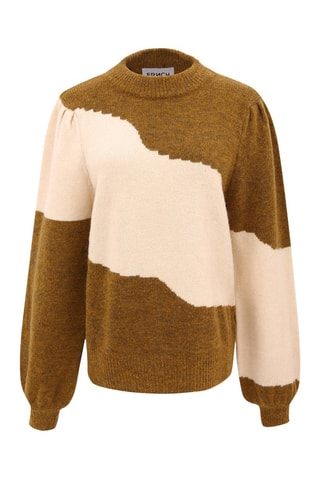 Maglia Melia - Kaki e beige