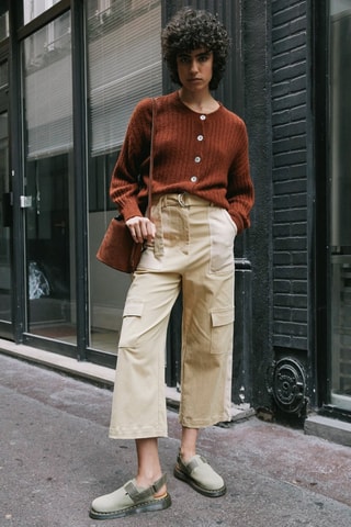 Cardigan Elene - Marrone