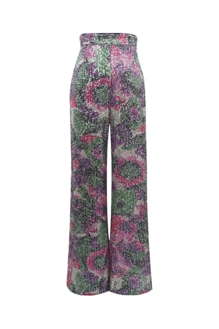 Pantaloni a vita alta Cary - Viola