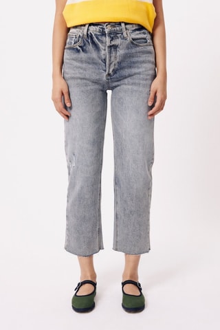 Jeans straight 7/8 Clarance - Blu