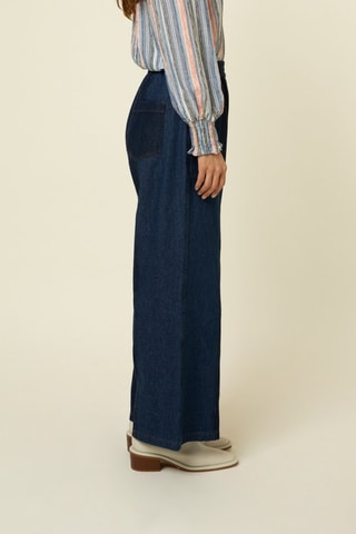 Jeans a vita alta Victoria - Navy