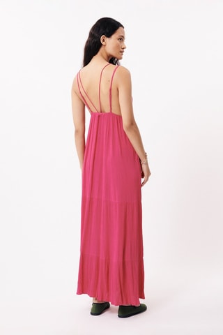 Abito lungo Urban Things - Fucsia