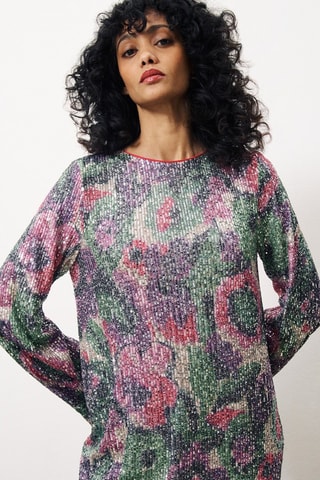 Abito taglio dritto Nelie - Verde chiaro