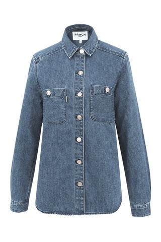 Camicia in jeans Adina - Blu