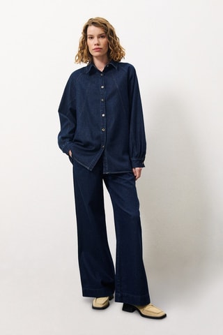 Camicia in jeans Caleen - Navy