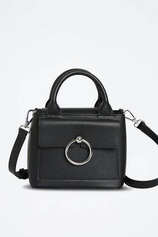 Sac à main en cuir - Noir