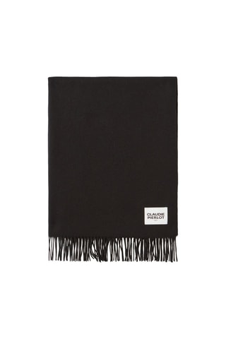 Echarpe en laine - Noir