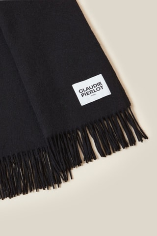 Echarpe en laine - Noir