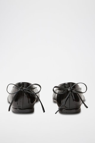 Lakleren Ballerina´s - Zwart