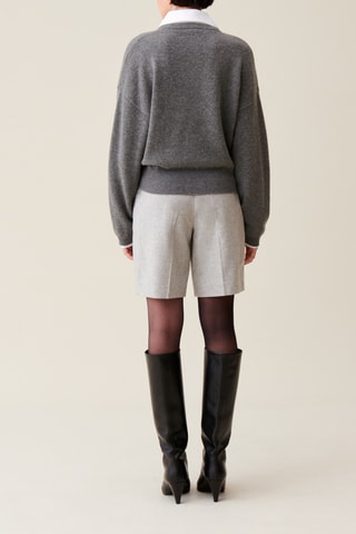 Pull en cachemire - Gris