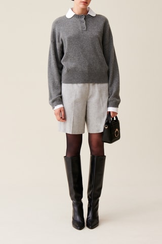 Pull en cachemire - Gris