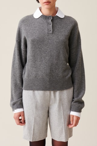 Pull en cachemire - Gris