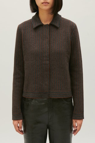 Gilet en laine - Gris chiné