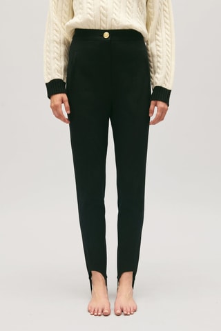 Broek Hoge Taille - Zwart