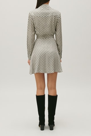 Wikkeljurk - Beige en Zwart