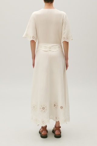 Lange Jurk - Ecru