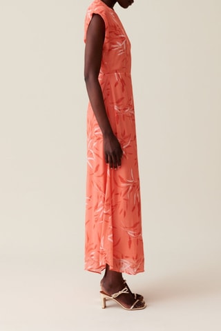 Lange Jurk - Koraalrood