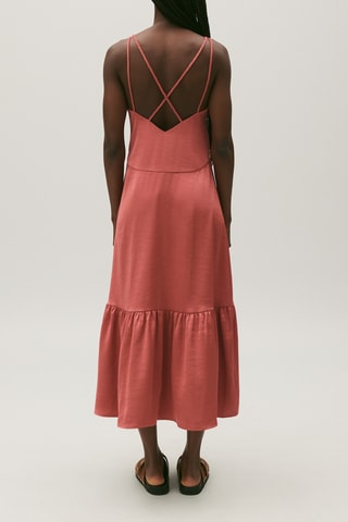 Lange Jurk - Terracotta