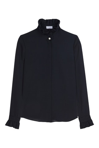 Blouse - Marineblauw