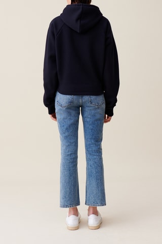 Sweater met Capuchon - Marineblauw