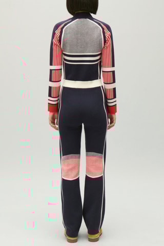 Combinaison - Bleu marine et rouge